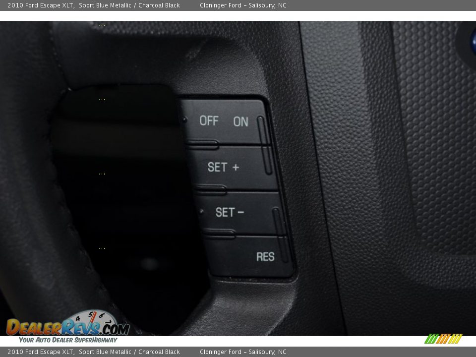 2010 Ford Escape XLT Sport Blue Metallic / Charcoal Black Photo #24