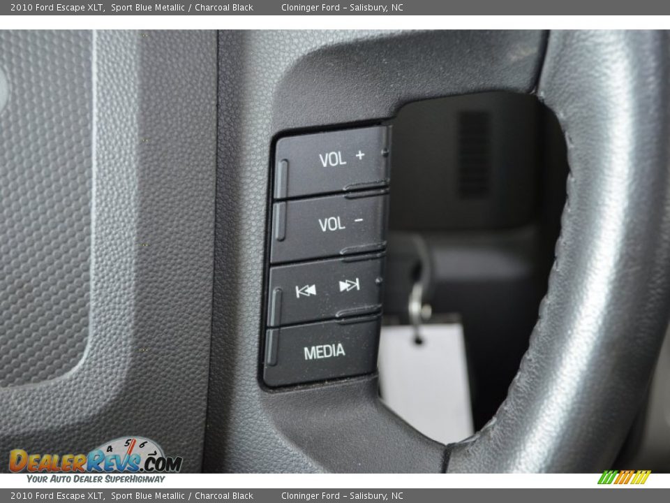 2010 Ford Escape XLT Sport Blue Metallic / Charcoal Black Photo #25