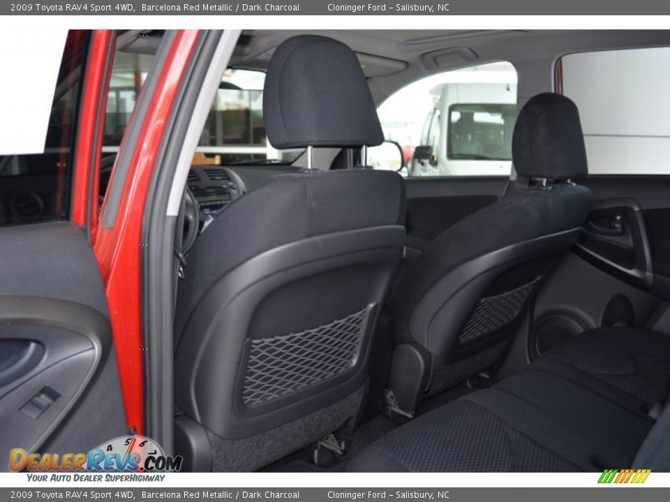 2009 Toyota RAV4 Sport 4WD Barcelona Red Metallic / Dark Charcoal Photo #12