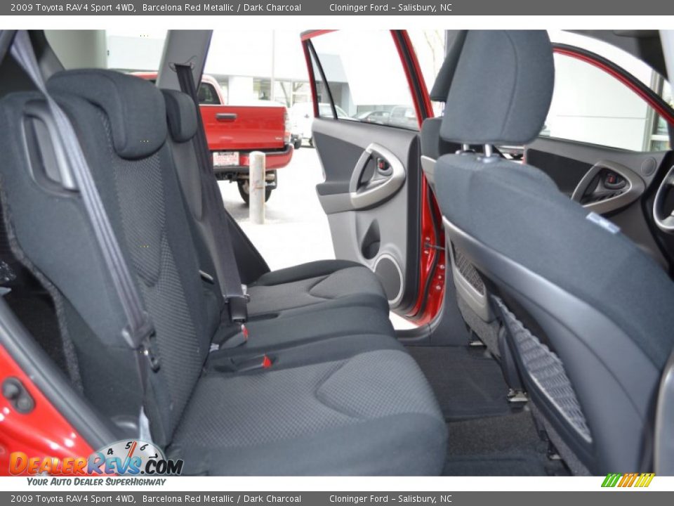 2009 Toyota RAV4 Sport 4WD Barcelona Red Metallic / Dark Charcoal Photo #14