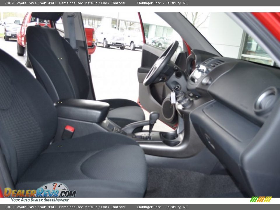 2009 Toyota RAV4 Sport 4WD Barcelona Red Metallic / Dark Charcoal Photo #15