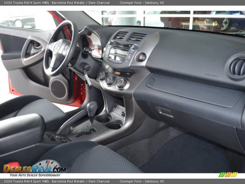 2009 Toyota RAV4 Sport 4WD Barcelona Red Metallic / Dark Charcoal Photo #16