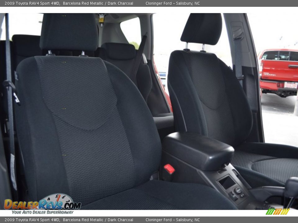 2009 Toyota RAV4 Sport 4WD Barcelona Red Metallic / Dark Charcoal Photo #18