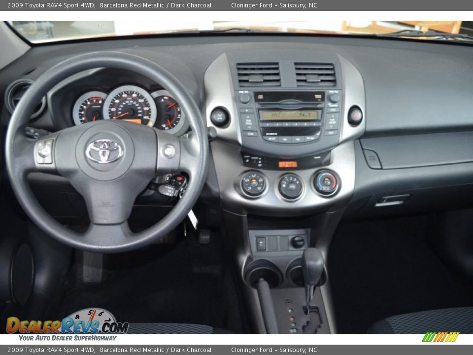 2009 Toyota RAV4 Sport 4WD Barcelona Red Metallic / Dark Charcoal Photo #21