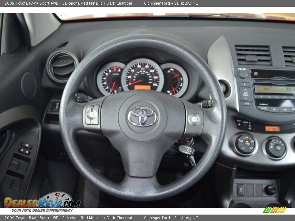2009 Toyota RAV4 Sport 4WD Steering Wheel Photo #22