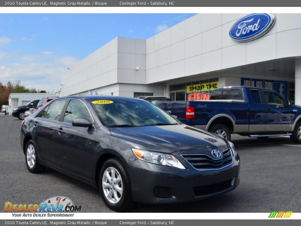 2010 Toyota Camry LE Magnetic Gray Metallic / Bisque Photo #1