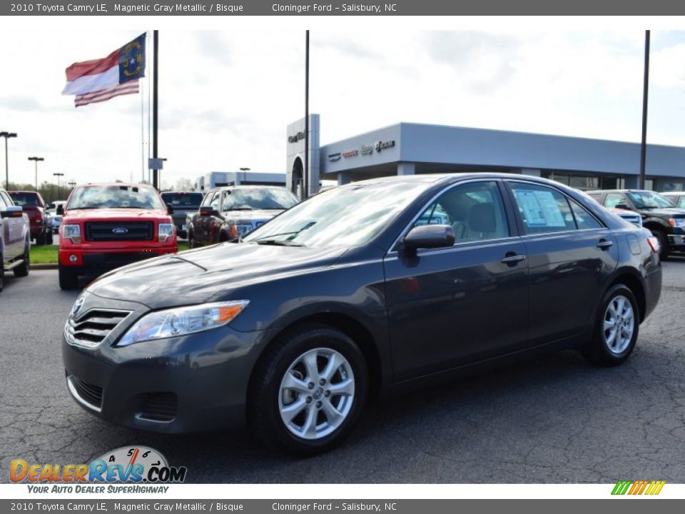 2010 Toyota Camry LE Magnetic Gray Metallic / Bisque Photo #6