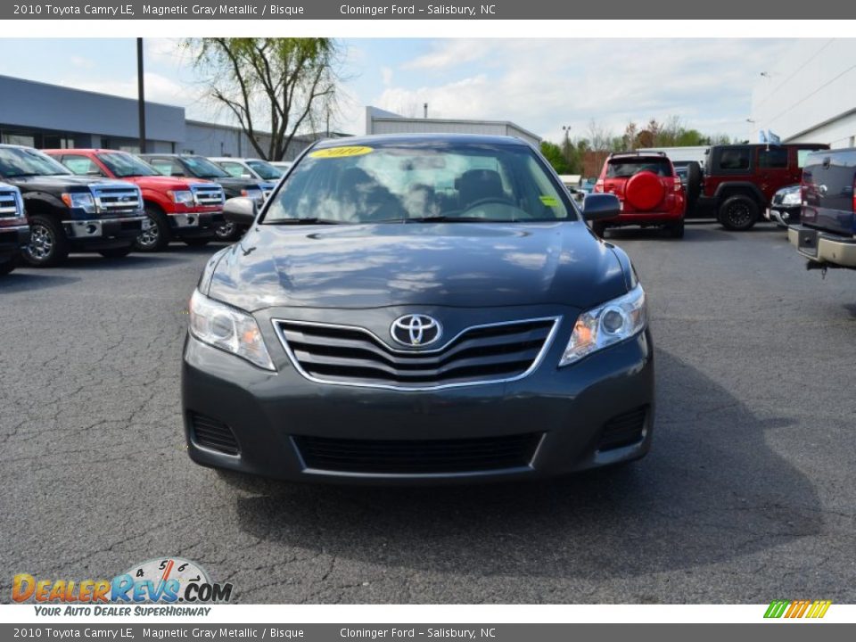 2010 Toyota Camry LE Magnetic Gray Metallic / Bisque Photo #7