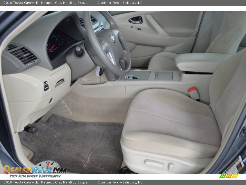 2010 Toyota Camry LE Magnetic Gray Metallic / Bisque Photo #10
