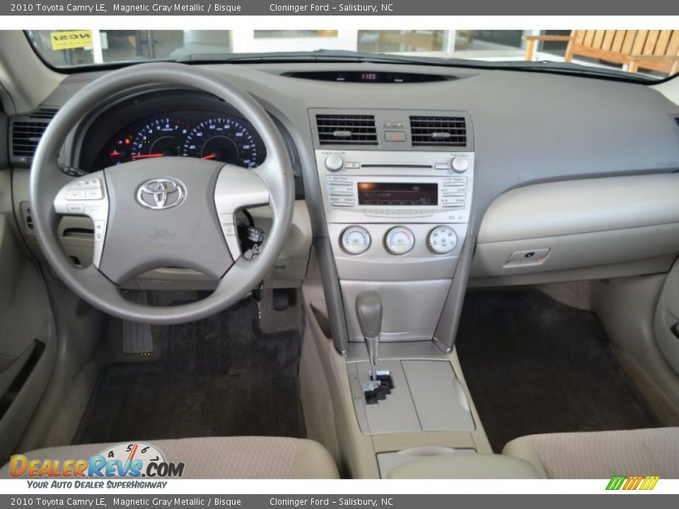 2010 Toyota Camry LE Magnetic Gray Metallic / Bisque Photo #19