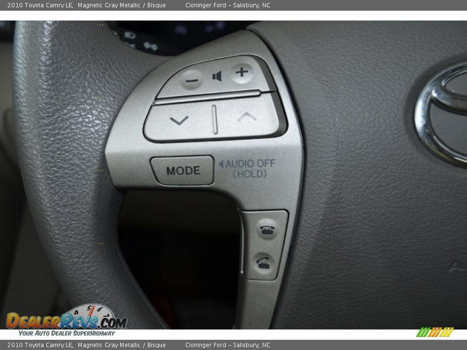 2010 Toyota Camry LE Magnetic Gray Metallic / Bisque Photo #23