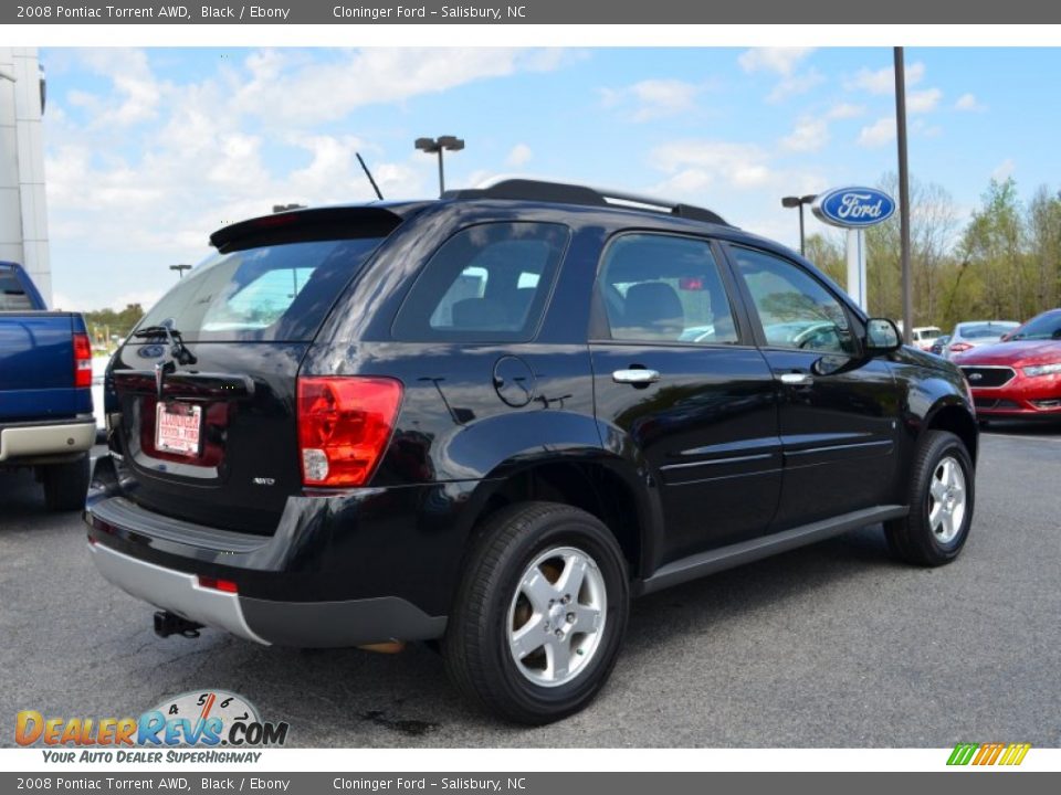 2008 Pontiac Torrent AWD Black / Ebony Photo #3
