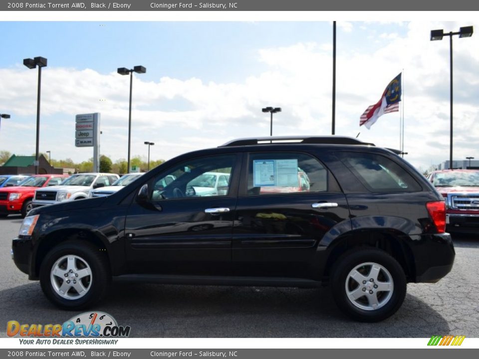 2008 Pontiac Torrent AWD Black / Ebony Photo #5