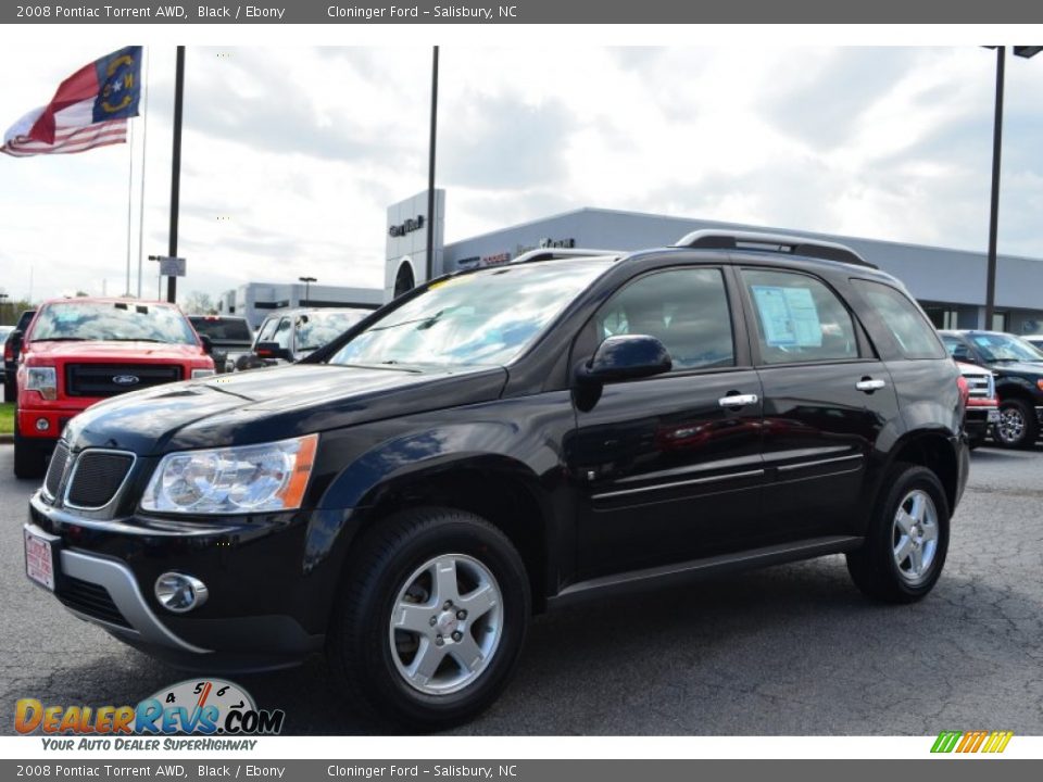 2008 Pontiac Torrent AWD Black / Ebony Photo #6