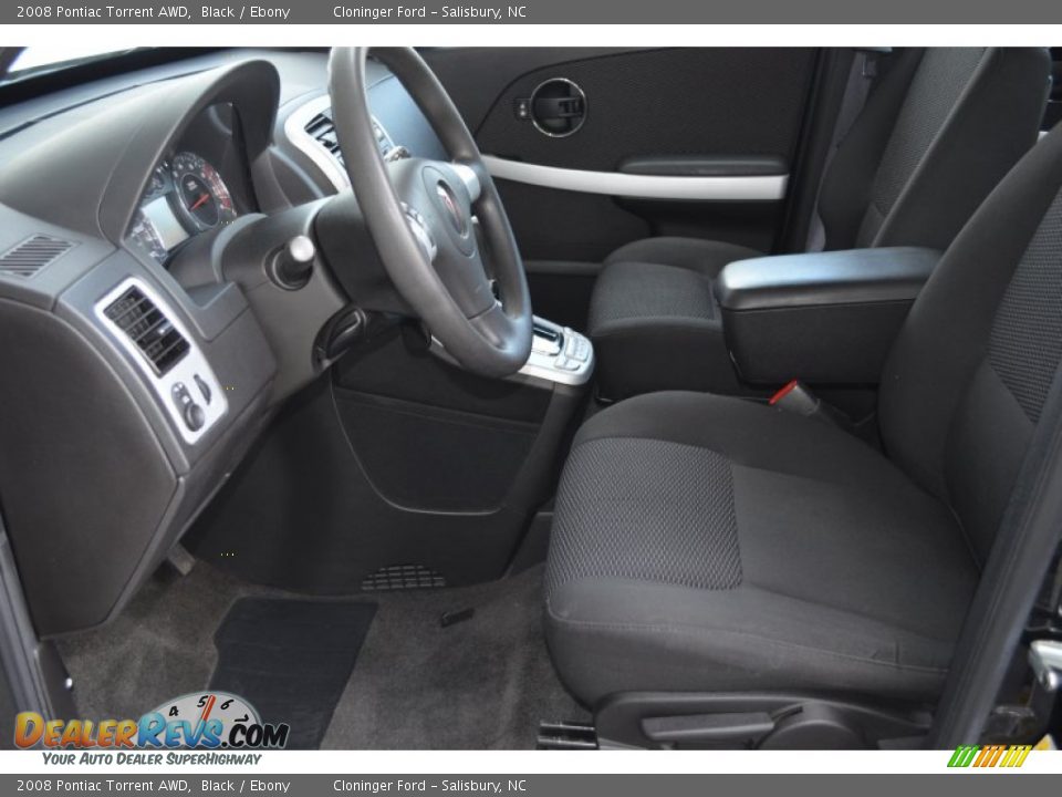 2008 Pontiac Torrent AWD Black / Ebony Photo #9