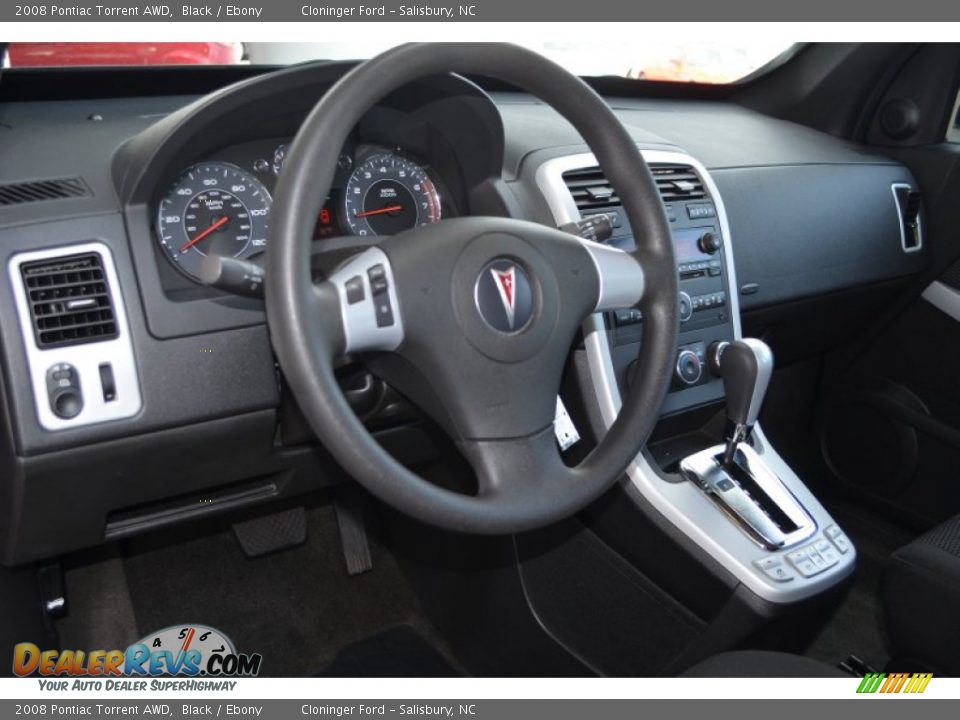 2008 Pontiac Torrent AWD Black / Ebony Photo #10