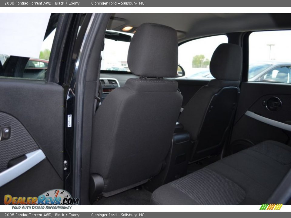 2008 Pontiac Torrent AWD Black / Ebony Photo #11