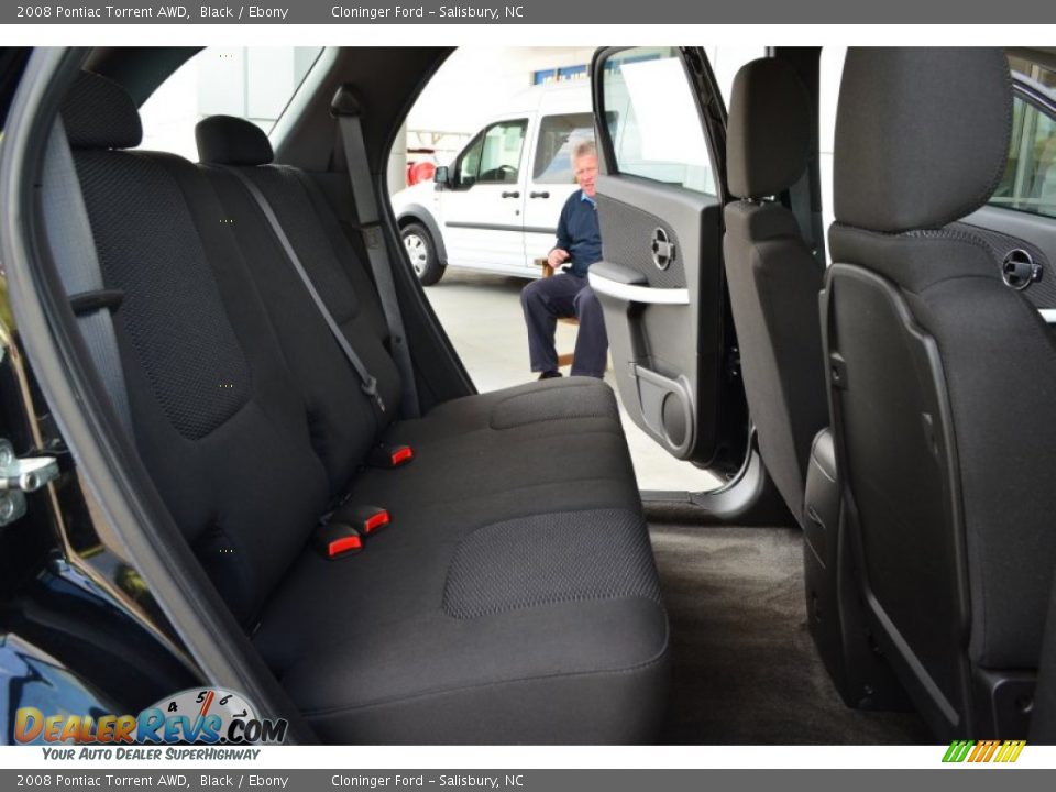 2008 Pontiac Torrent AWD Black / Ebony Photo #13