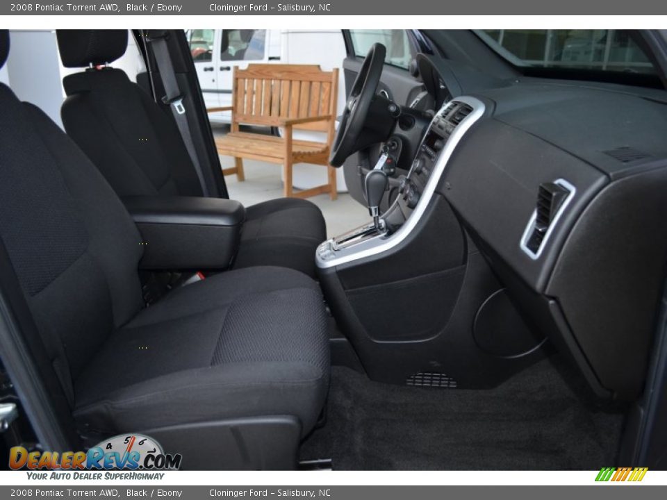2008 Pontiac Torrent AWD Black / Ebony Photo #14