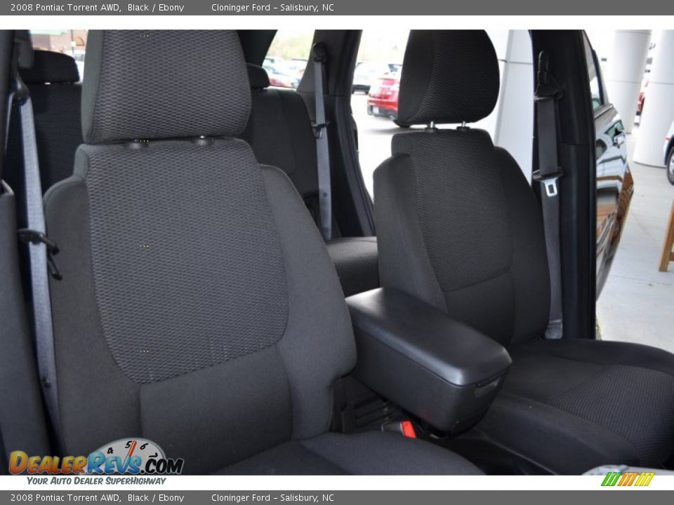 2008 Pontiac Torrent AWD Black / Ebony Photo #17