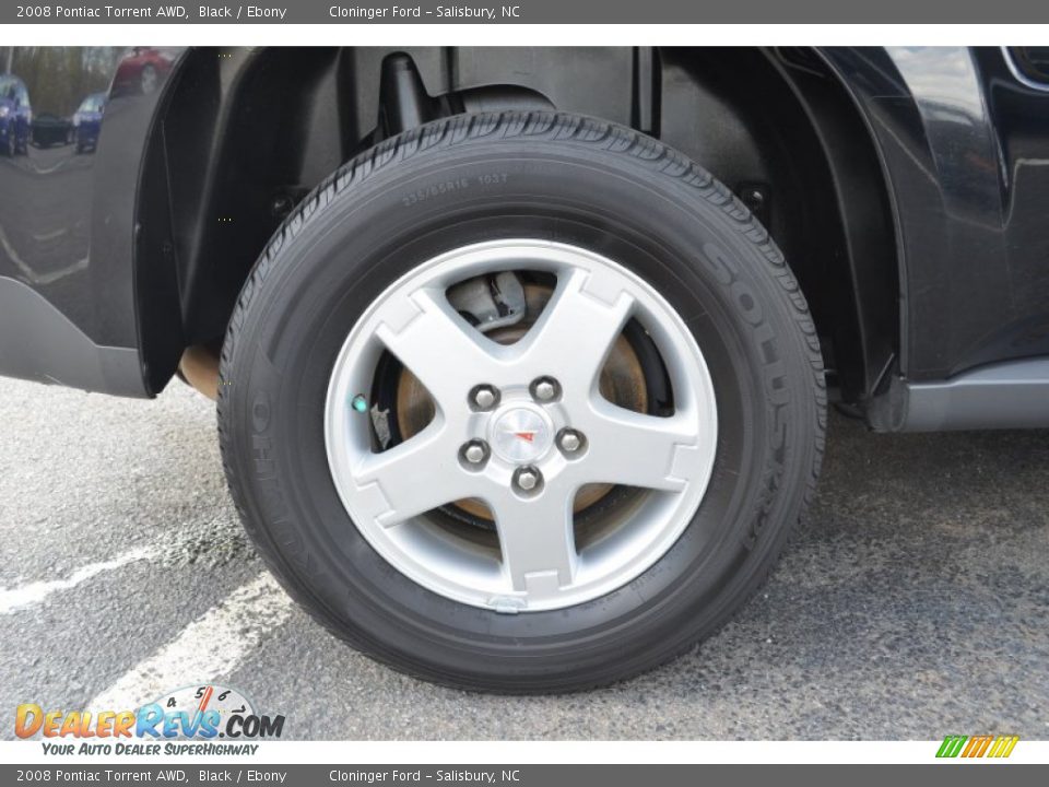 2008 Pontiac Torrent AWD Black / Ebony Photo #18