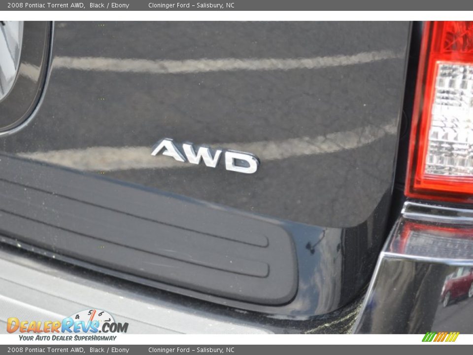 2008 Pontiac Torrent AWD Black / Ebony Photo #19