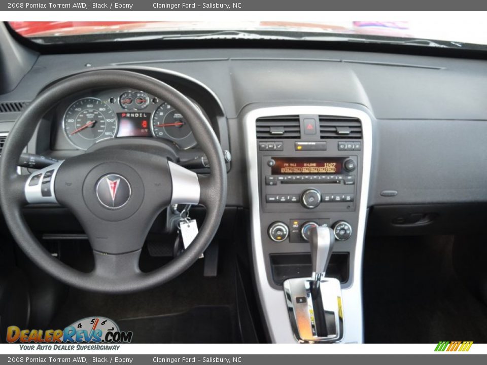 2008 Pontiac Torrent AWD Black / Ebony Photo #21