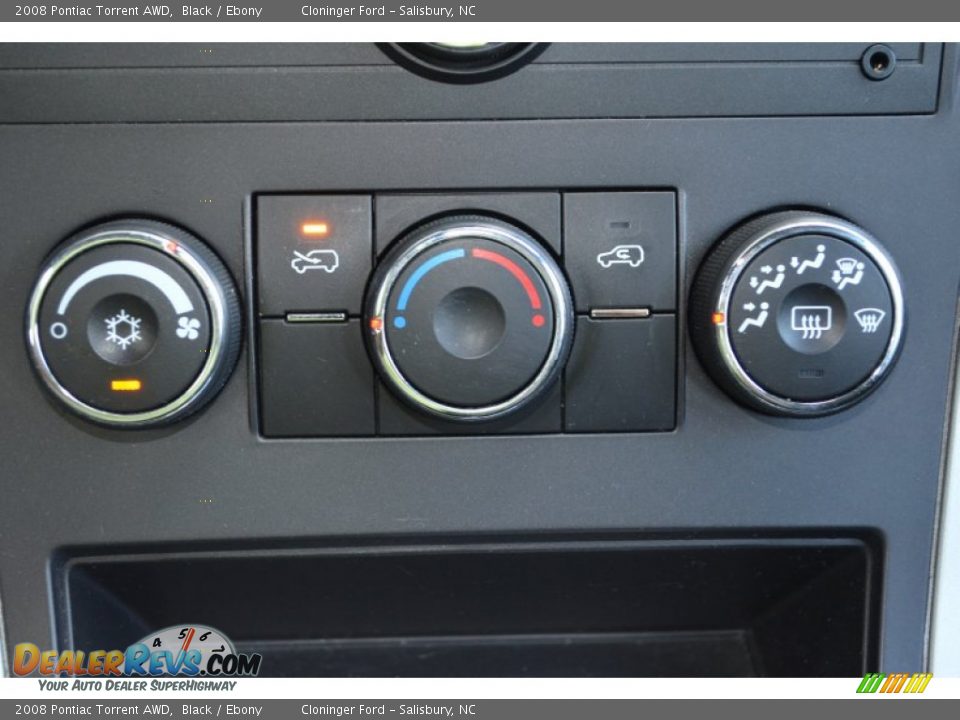 2008 Pontiac Torrent AWD Black / Ebony Photo #28