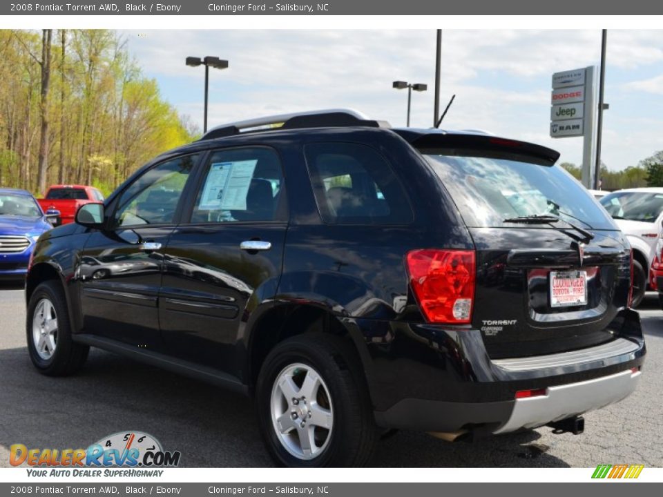 2008 Pontiac Torrent AWD Black / Ebony Photo #32