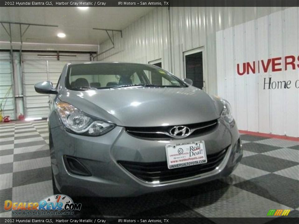 2012 Hyundai Elantra GLS Harbor Gray Metallic / Gray Photo #2