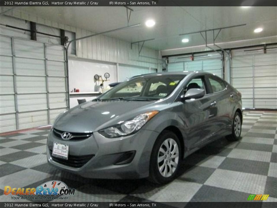 2012 Hyundai Elantra GLS Harbor Gray Metallic / Gray Photo #3