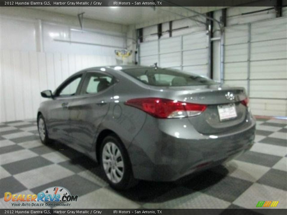 2012 Hyundai Elantra GLS Harbor Gray Metallic / Gray Photo #5