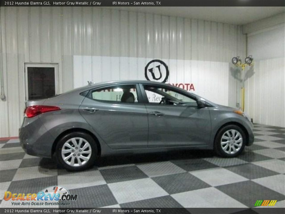 2012 Hyundai Elantra GLS Harbor Gray Metallic / Gray Photo #7