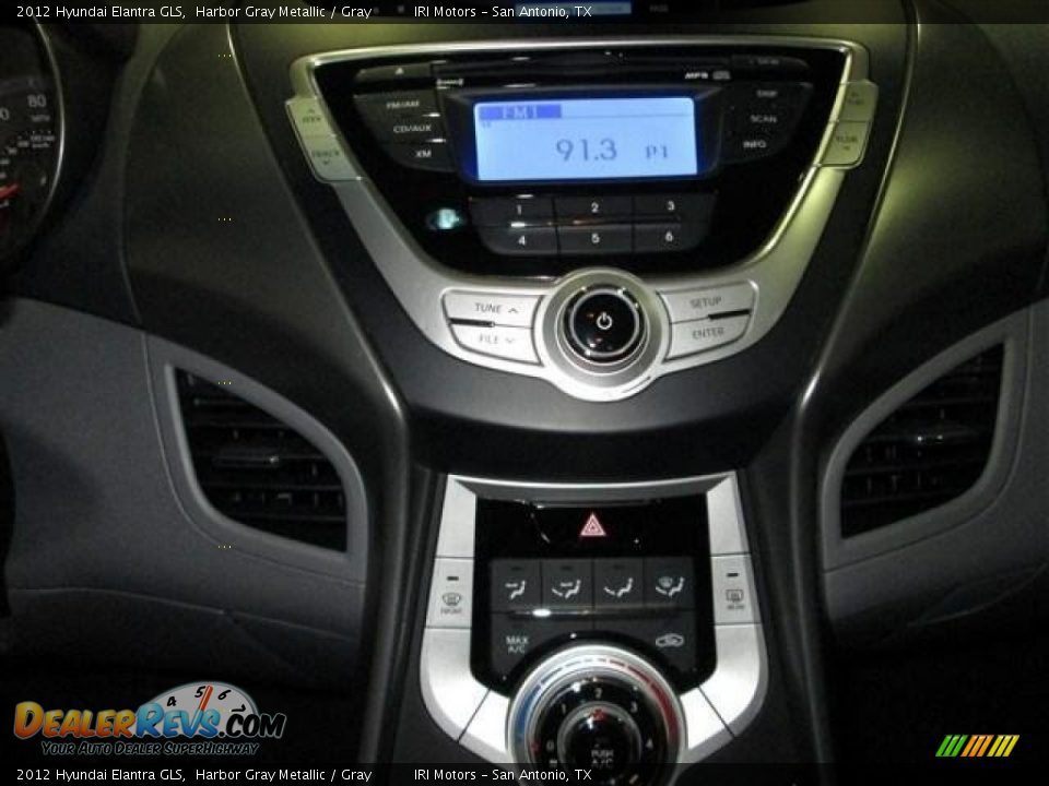 2012 Hyundai Elantra GLS Harbor Gray Metallic / Gray Photo #14