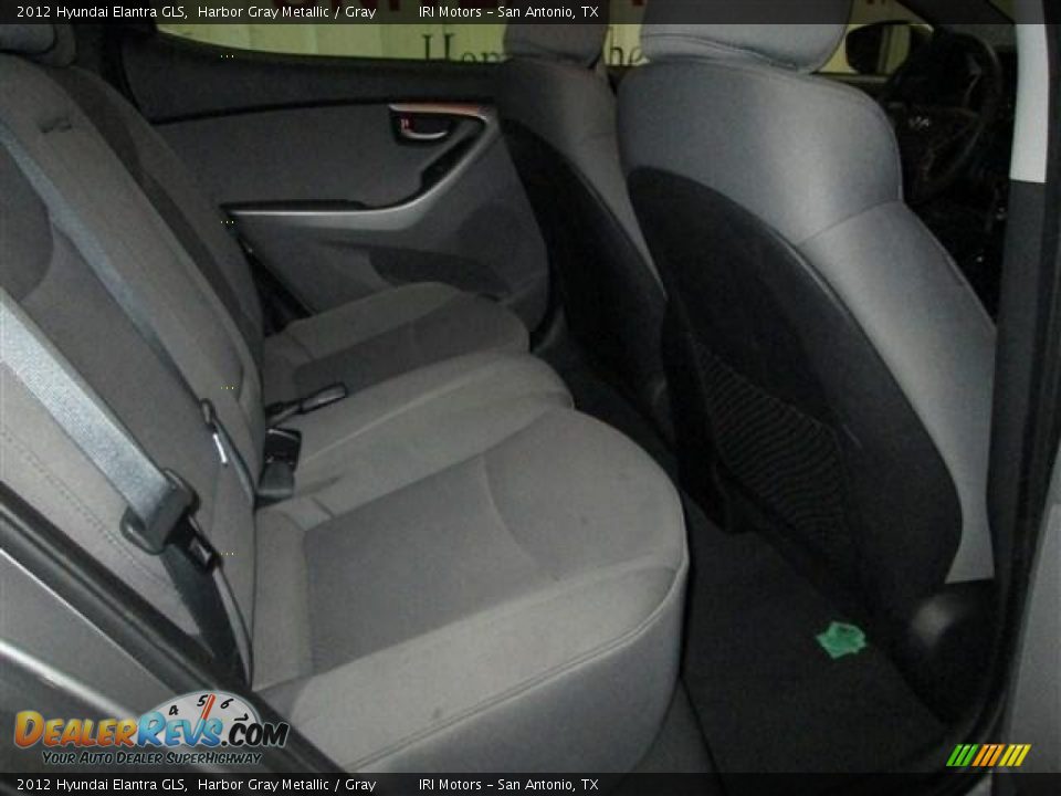 2012 Hyundai Elantra GLS Harbor Gray Metallic / Gray Photo #19