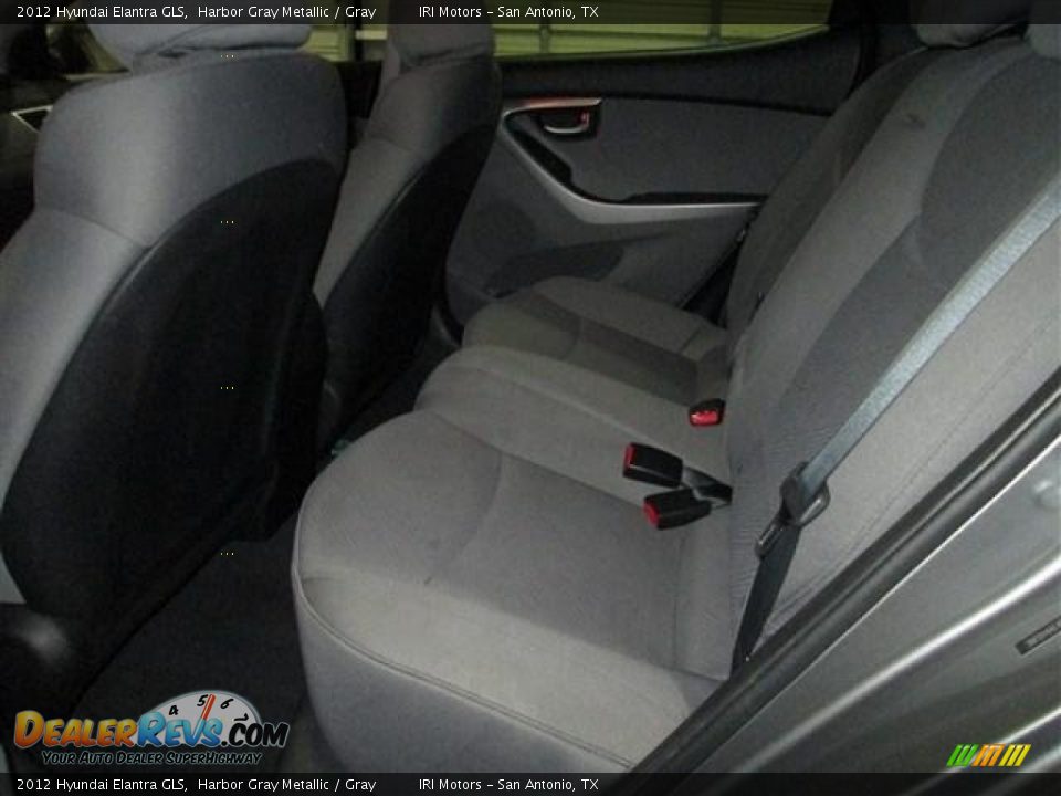 2012 Hyundai Elantra GLS Harbor Gray Metallic / Gray Photo #20