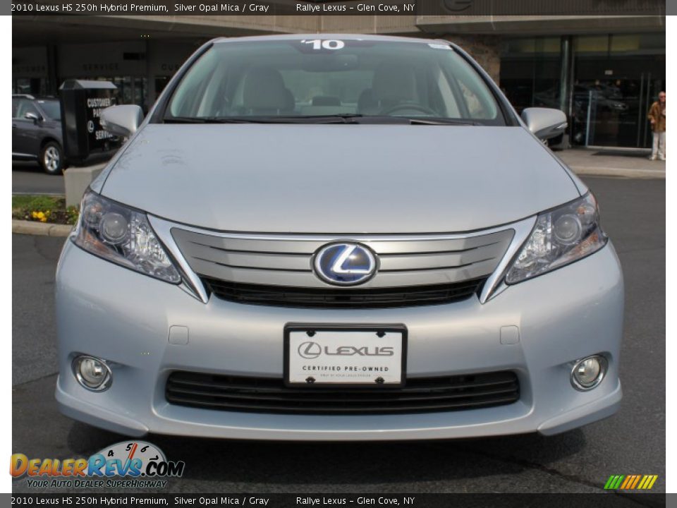 2010 Lexus HS 250h Hybrid Premium Silver Opal Mica / Gray Photo #2