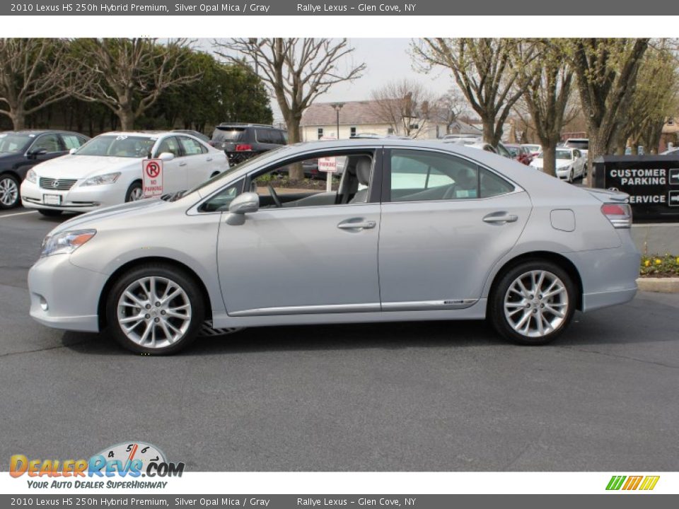 2010 Lexus HS 250h Hybrid Premium Silver Opal Mica / Gray Photo #4