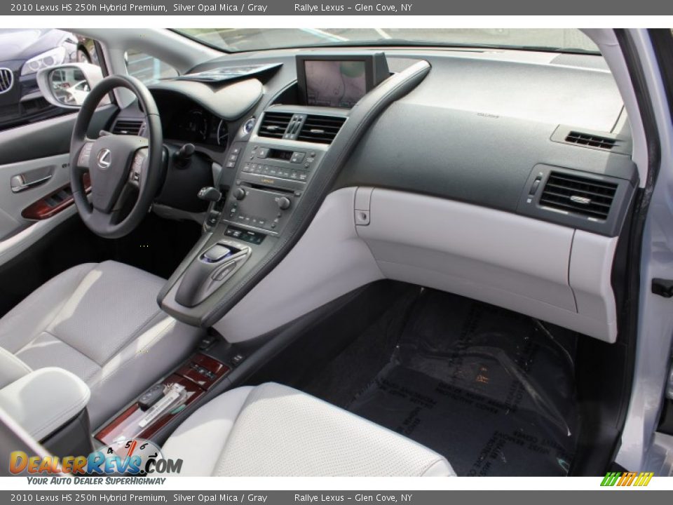 2010 Lexus HS 250h Hybrid Premium Silver Opal Mica / Gray Photo #9