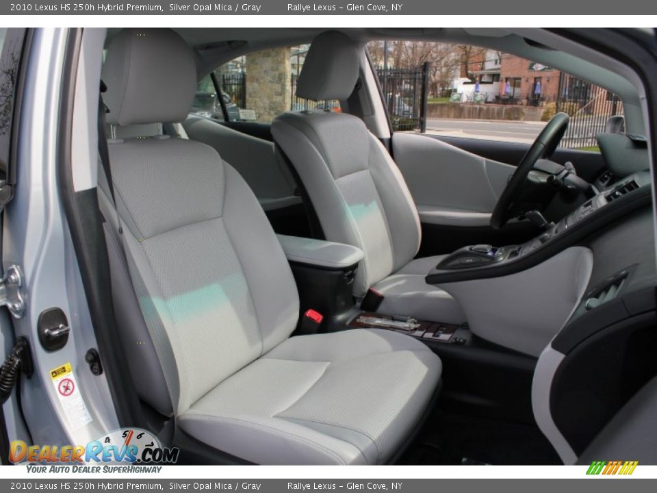 2010 Lexus HS 250h Hybrid Premium Silver Opal Mica / Gray Photo #10