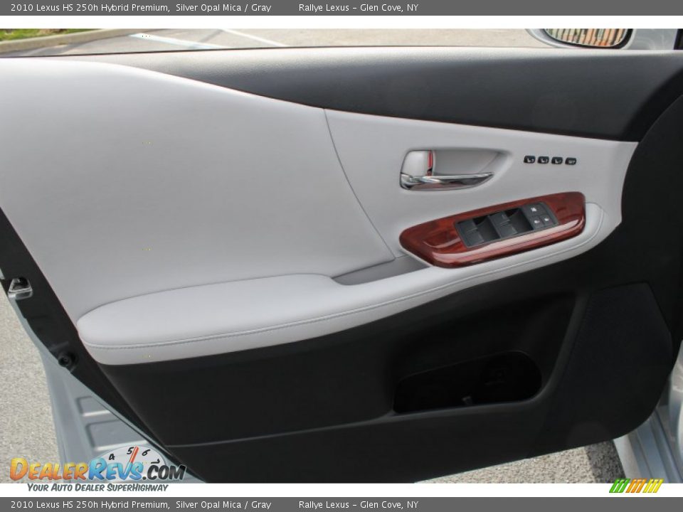 2010 Lexus HS 250h Hybrid Premium Silver Opal Mica / Gray Photo #11