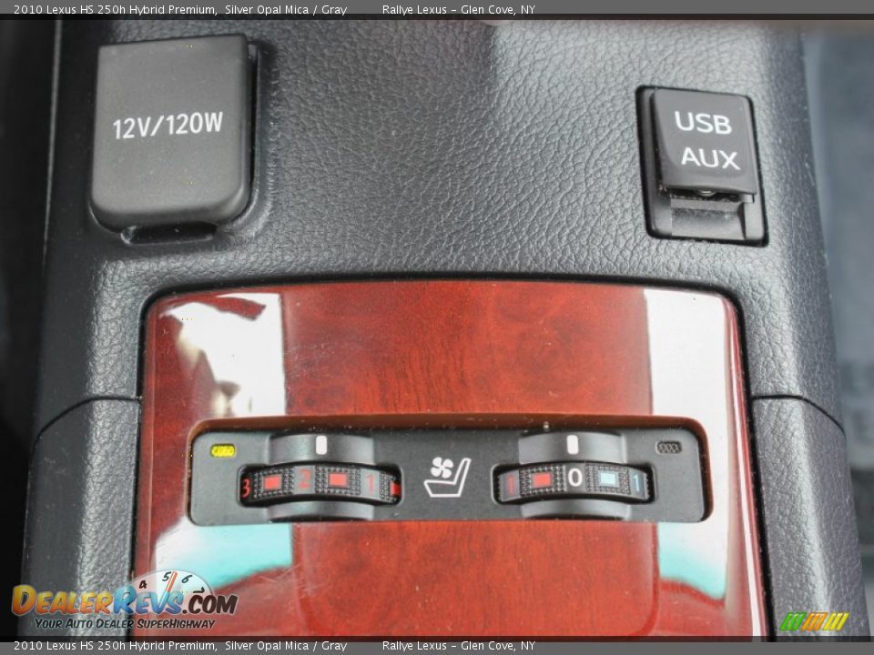 2010 Lexus HS 250h Hybrid Premium Silver Opal Mica / Gray Photo #13