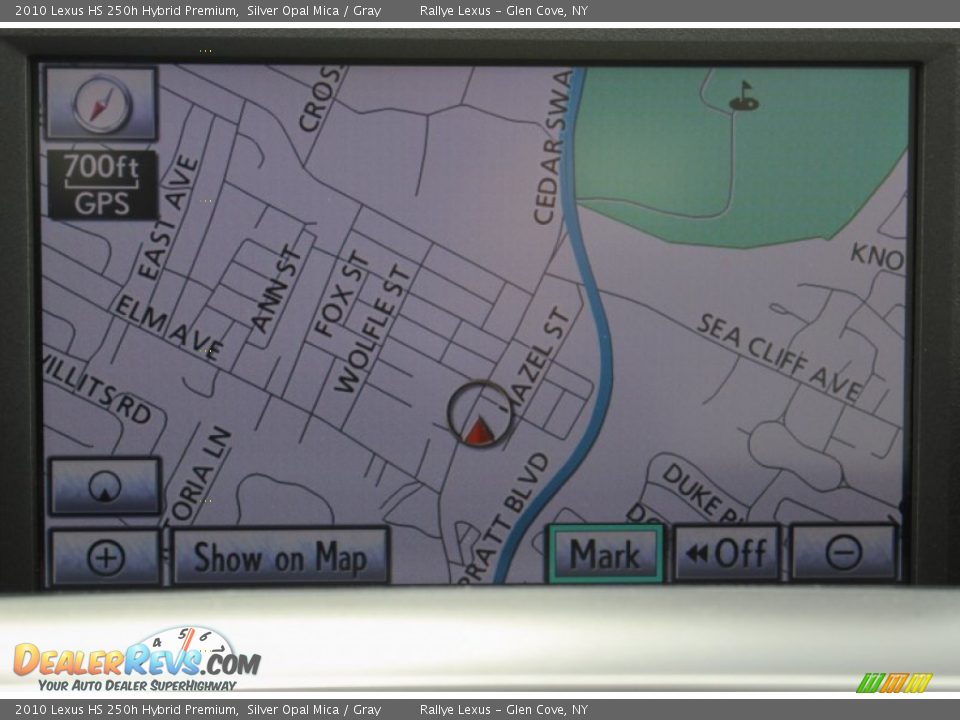 2010 Lexus HS 250h Hybrid Premium Silver Opal Mica / Gray Photo #14