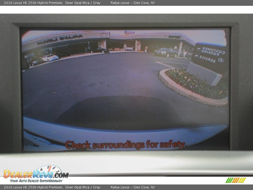 2010 Lexus HS 250h Hybrid Premium Silver Opal Mica / Gray Photo #15