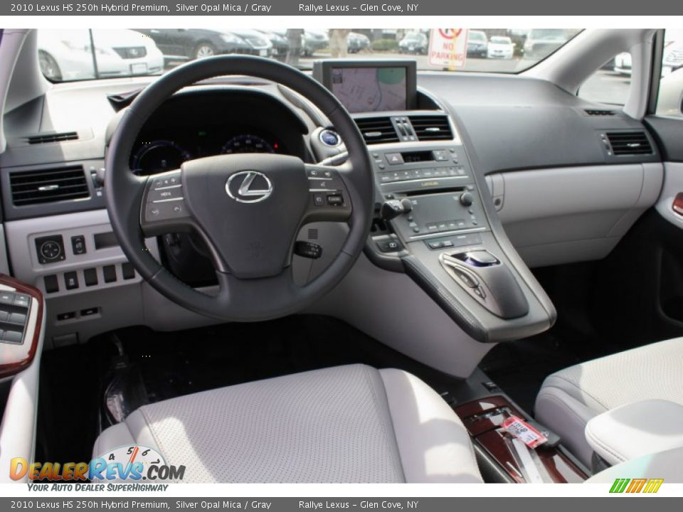 2010 Lexus HS 250h Hybrid Premium Silver Opal Mica / Gray Photo #18