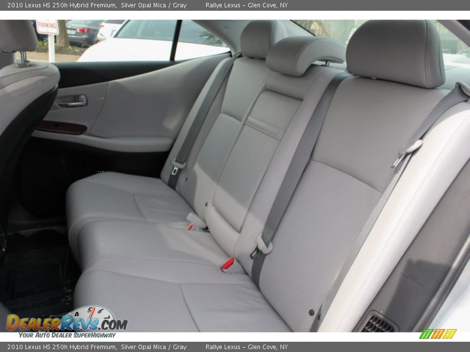 2010 Lexus HS 250h Hybrid Premium Silver Opal Mica / Gray Photo #19