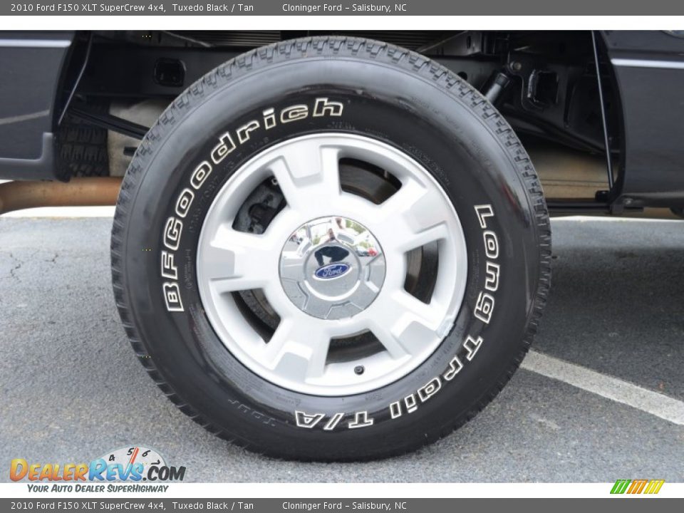 2010 Ford F150 XLT SuperCrew 4x4 Tuxedo Black / Tan Photo #19