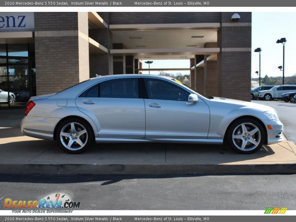 2010 Mercedes-Benz S 550 Sedan Iridium Silver Metallic / Black Photo #2