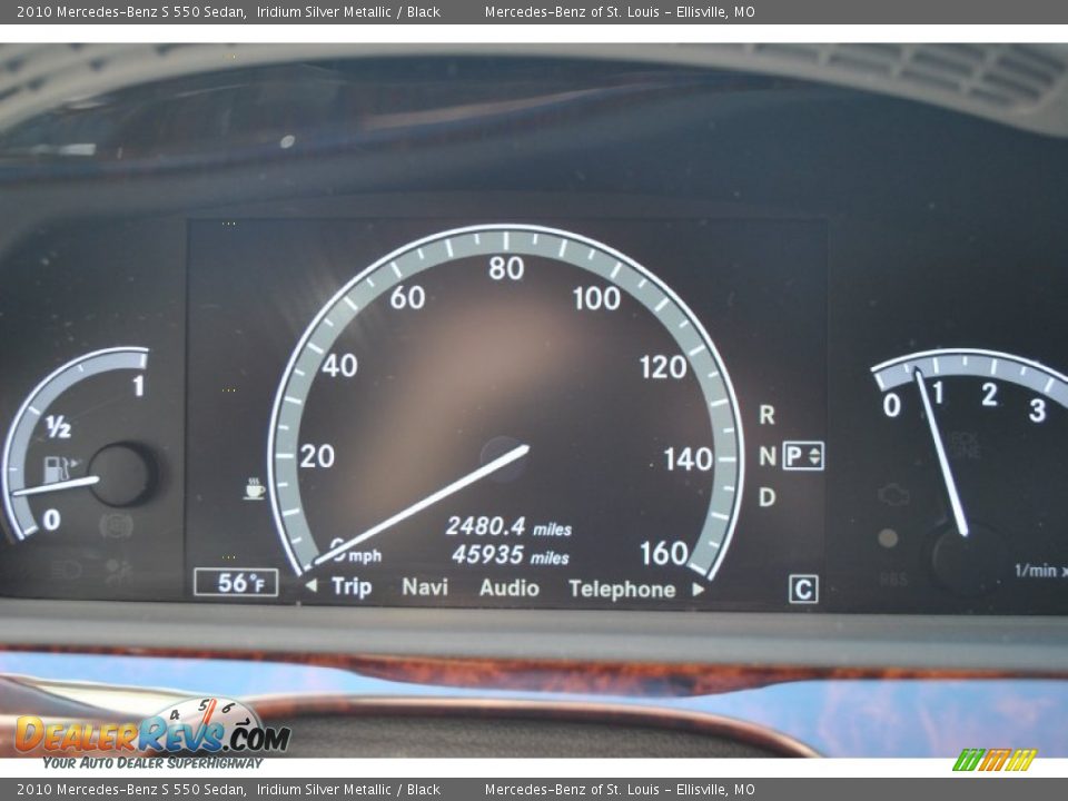 2010 Mercedes-Benz S 550 Sedan Iridium Silver Metallic / Black Photo #3