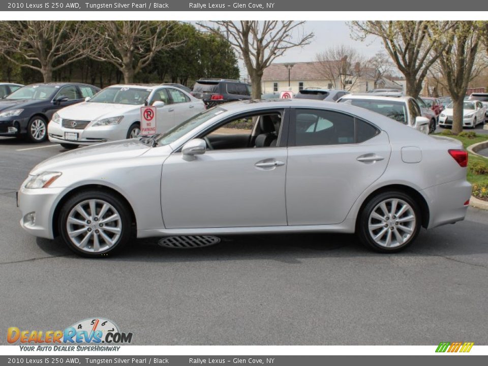 Tungsten Silver Pearl 2010 Lexus IS 250 AWD Photo #4